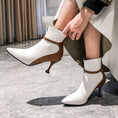 Load image into Gallery viewer, Margo Women's Boots For Fall white style
