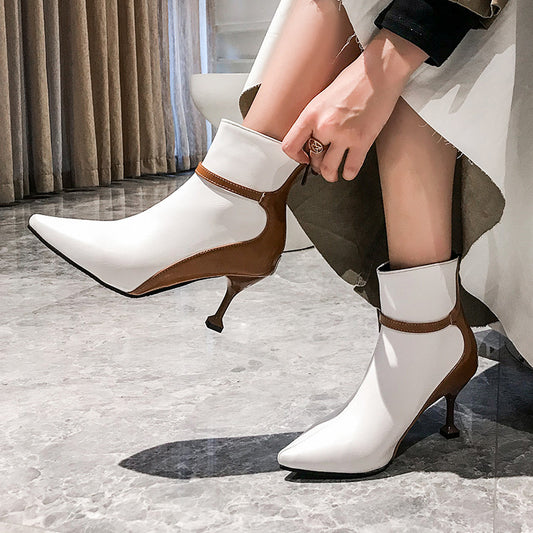 Margo Women's Boots For Fall white style