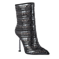 Load image into Gallery viewer, Noxara Extravagance Mirror Embellished Stiletto Boots
