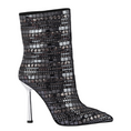 Load image into Gallery viewer, Noxara Extravagance Mirror Embellished Stiletto Boots
