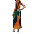 Load image into Gallery viewer, Sienna Pleated Halter Dress
