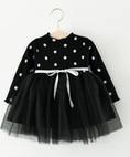 Load image into Gallery viewer, Paris Polka Dot Tulle Dress 1 Stunning Dress – perfect for twirling and enchanting everyone around.
