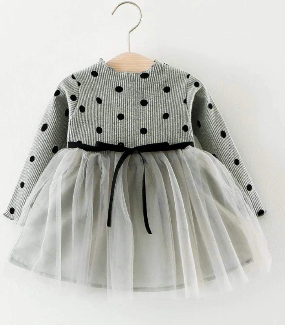 Paris Polka Dot Tulle Dress 1 Stunning Dress – perfect for twirling and enchanting everyone around.