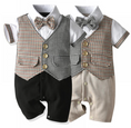 Load image into Gallery viewer, Remington Houndstooth Baby Boy Suit
