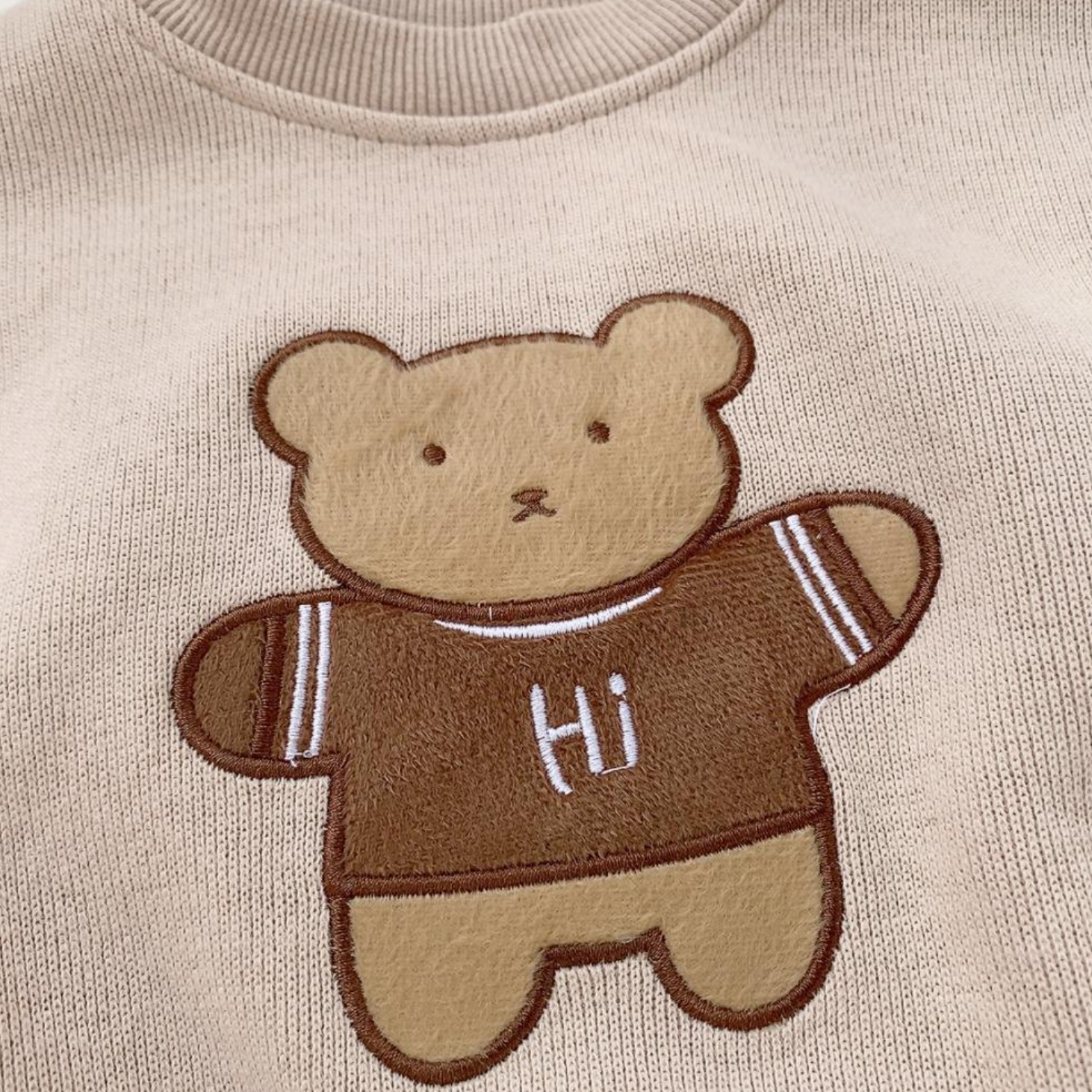 Ryan Hi Bear Embroidered Sweatsuit