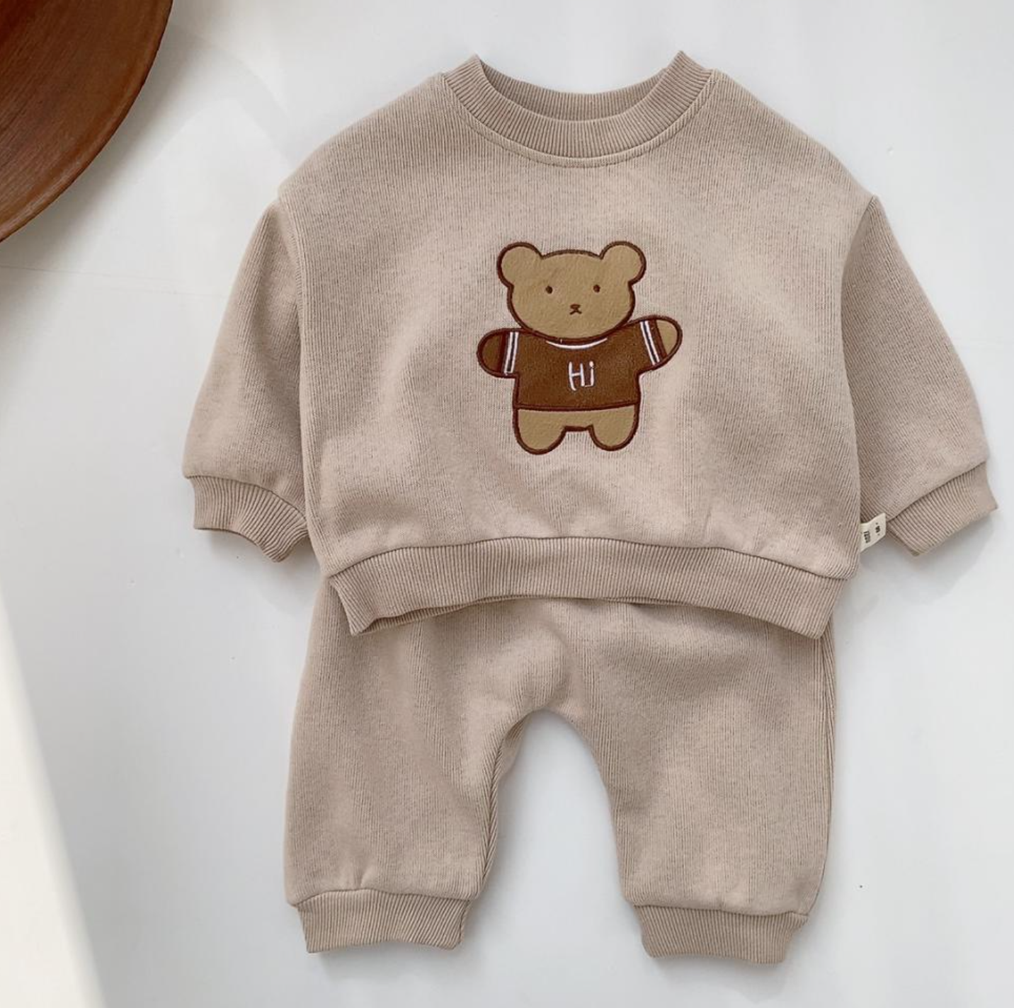 Ryan Hi Bear Embroidered Sweatsuit