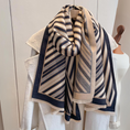 Load image into Gallery viewer, Salma Cozy Cashmere Feel Reversible Scarf
