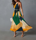 Load image into Gallery viewer, Sienna Pleated Halter Dress
