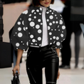 Load image into Gallery viewer, Tempozia Printed Cropped Jacket
