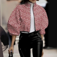 Load image into Gallery viewer, Tempozia Printed Cropped Jacket
