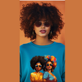 Load image into Gallery viewer, Thema and Louise Best Friends Sweatshirt Blue
