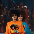 Load image into Gallery viewer, Thema and Louise Best Friends Sweatshirt styled
