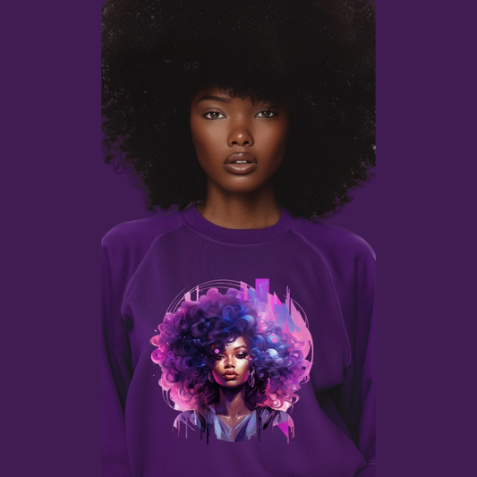 Tumelo Purple Haze Sweatshirt front