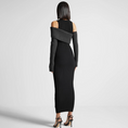 Load image into Gallery viewer, Vareela Off-Shoulder Slimming Knitted Maxi Dress
