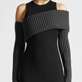 Load image into Gallery viewer, Vareela Off-Shoulder Slimming Knitted Maxi Dress
