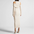 Load image into Gallery viewer, Vareela Off-Shoulder Slimming Knitted Maxi Dress
