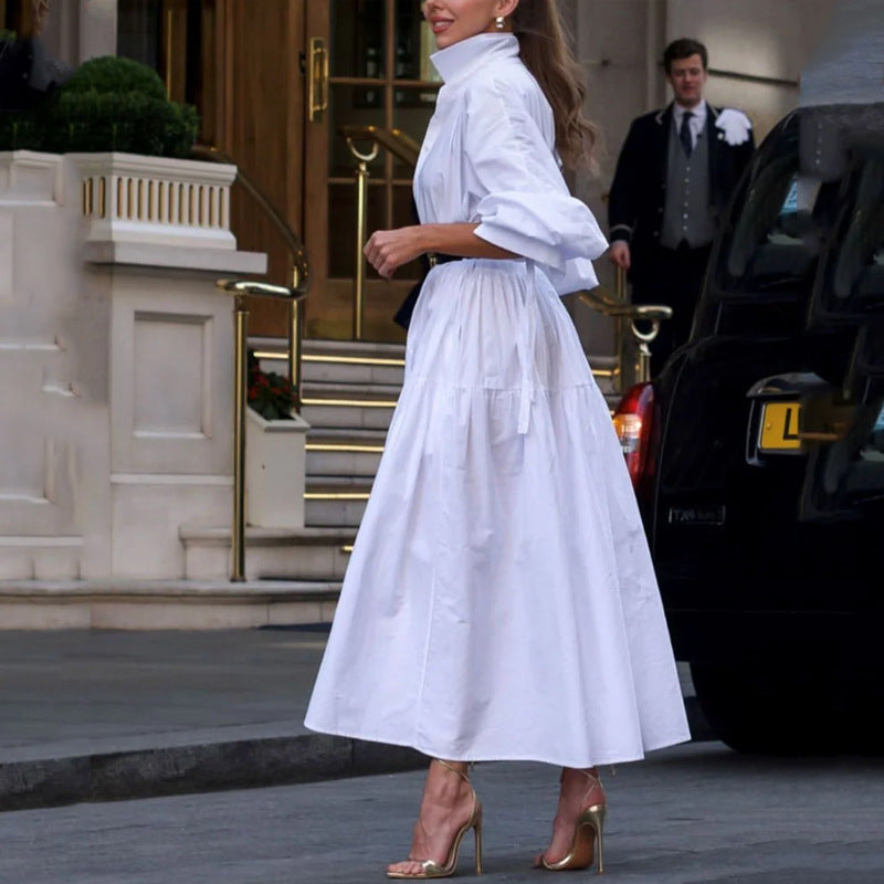 White Shirt Dresses styled