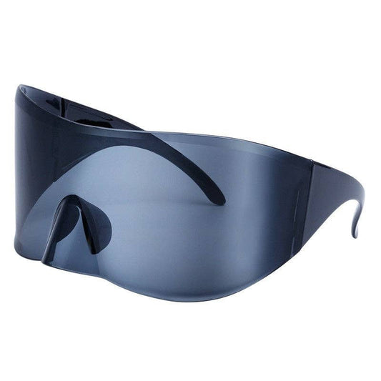 Men's One Piece Large Frame Sports Sunglasses