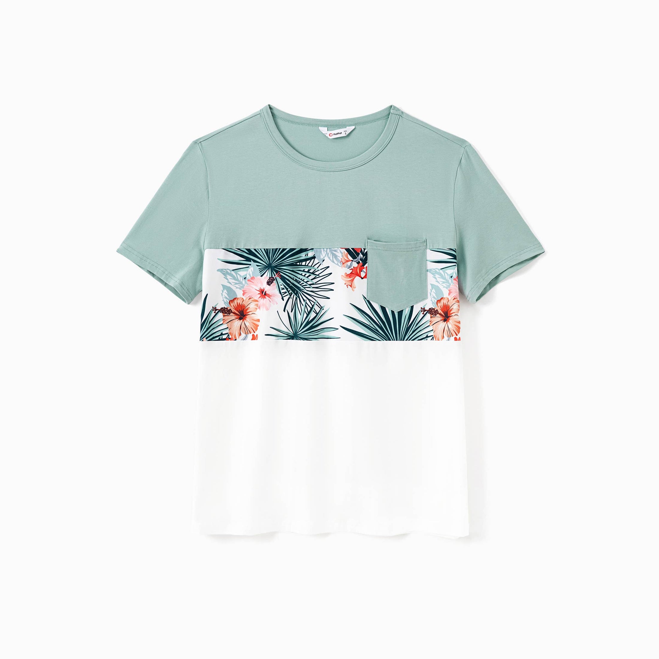 Family Sets Floral Panel Tee or Shirred Back Strap Dress