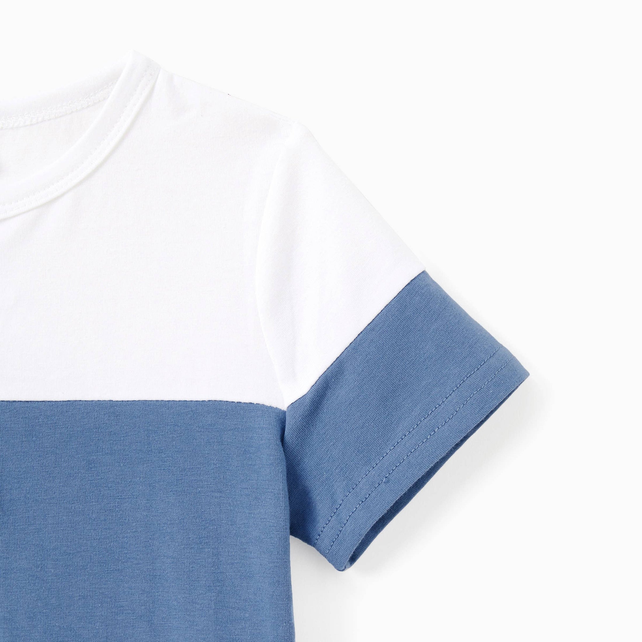 Family Matching Henley Neck Tee, Embroidered Strap Dress