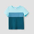 Load image into Gallery viewer, Family Matching Colorblock T-Shirt and Pineapple Strap Dress
