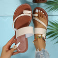 Load image into Gallery viewer, Bria Slippers Fashion Outdoor Thong Sandals Casual Beach Flats
