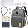 Load image into Gallery viewer, Versatile functionality as a diaper bag, changing table, and travel bassinet
