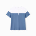 Load image into Gallery viewer, Family Matching Henley Neck Tee, Embroidered Strap Dress
