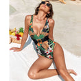 Load image into Gallery viewer, Kalani Tropical One-piece Swimsuit and or Sarong
