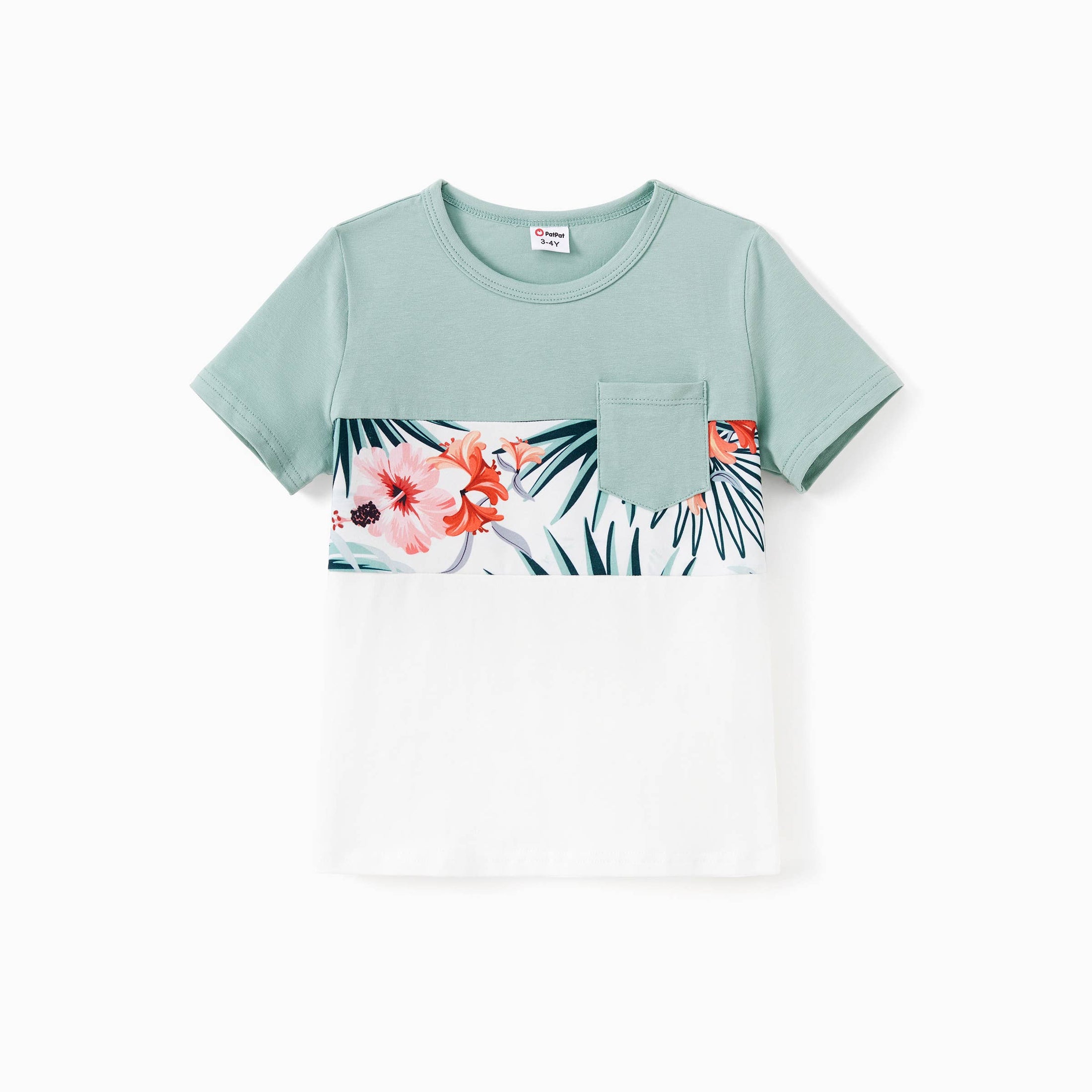 Family Sets Floral Panel Tee or Shirred Back Strap Dress