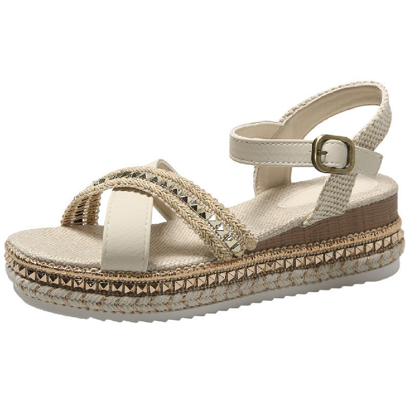 Folake Women's Summer Comfortable Platform Sandals