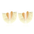 Load image into Gallery viewer, Britania Bohemian Fan-shaped Heart Tassel Earrings Ethnic Style
