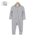 Load image into Gallery viewer, Phoenix Unisex Bamboo Fiber Baby Romper – the secret weapon for baby bliss! Made from a magical blend of 97% Bamboo Rayon and 3% Spandex, this romper is softer than a cloud and cooler than a cucumber.
