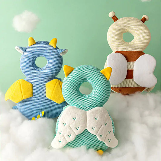 Baby Head and Back Security Pillow bee